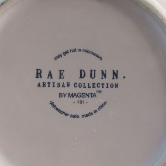 Rae Dunn White/Black Hot Cocoa Pitcher w/Handle - Picture 5 of 7